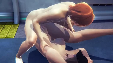 Hentai Không Kiểm Duyệt: Mari bị địt trên sàn tàu hỏa rồi thủ dâm trong lúc lồn bị liếm - Phim Sex Nhật Bản Châu Á Manga Anime Game