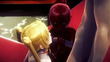 Zelda Hentai - Phụ nữ Gerudo nóng bỏng hút handjob và bị đè bẹp - Phim khiêu dâm Nhật Bản Châu Á manga anime phim game