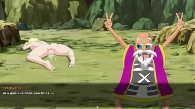 Siêu Đĩ 2 [Trò Chơi Vô Tận] Phần 3: Android 18 Phun Nước Dâm Đãng Khi Ông Lão Dâm Đang Đụ Đít Cô Ấy