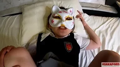 Cô gái Nhật Bản trẻ mặc đồ cosplay mê làm tình và lên đỉnh dữ dội. Em gái châu Á có ngực xinh thích kiểu chó và cưỡi ngựa, rên la không ngớt. Sakura 7 Osakaporn