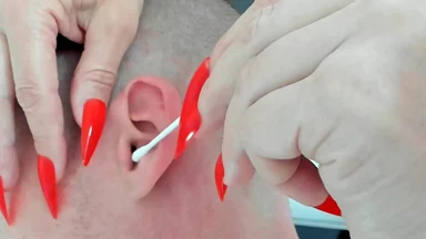 Bà cougar chín muồi massage nữ thống trị móng dài ASMR cấm kỵ dâm đãng