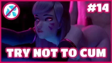 Anh Hùng Thủ Dâm - Overwatch DVa và Mercy Biên Soạn 3D | Thách Thức Xuất Tinh