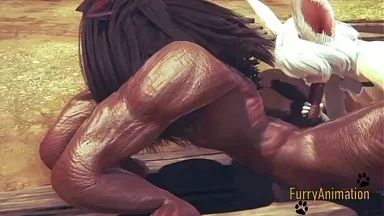 3D Furry Hentai: Quái vật và Thỏ quan hệ cuồng nhiệt trên núi - Video khiêu dâm Yiff Anime Nhật
