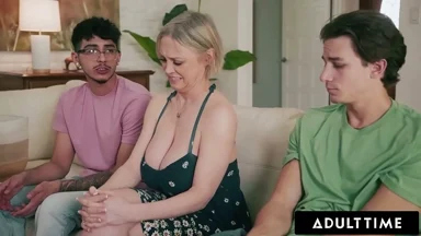 Thời Gian Người Lớn - Các Anh Em Kế Hoang Dâm Hợp Lực Kẹp Nướng Mẹ Kế Bực Tức Ngực To Dee Williams