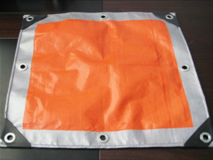 Báo giá sản xuất cung cấp bạt xanh cam (PE) giá rẻ, bạt nhựa hòa phát đạt