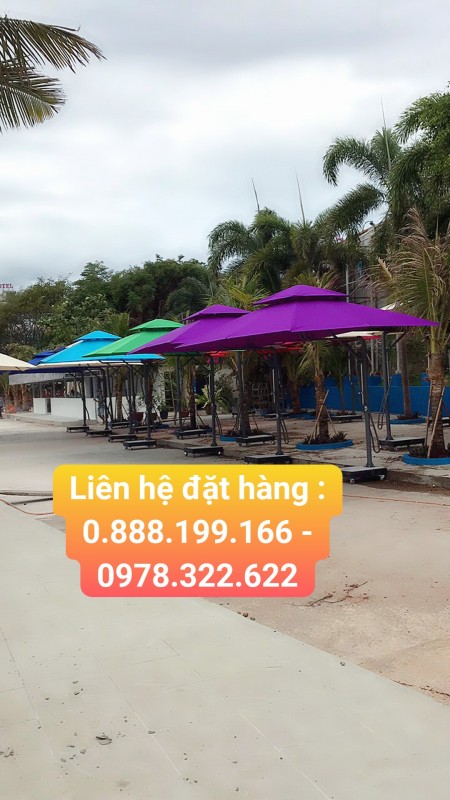 Bảng giá bán dù che nắng tại huyện trảng bom, bán dù lệch tâm giá rẻ tại huyện trảng bom đồng nai